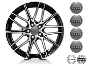 Audi Édition Décalques Roues Kit Badges Silicone